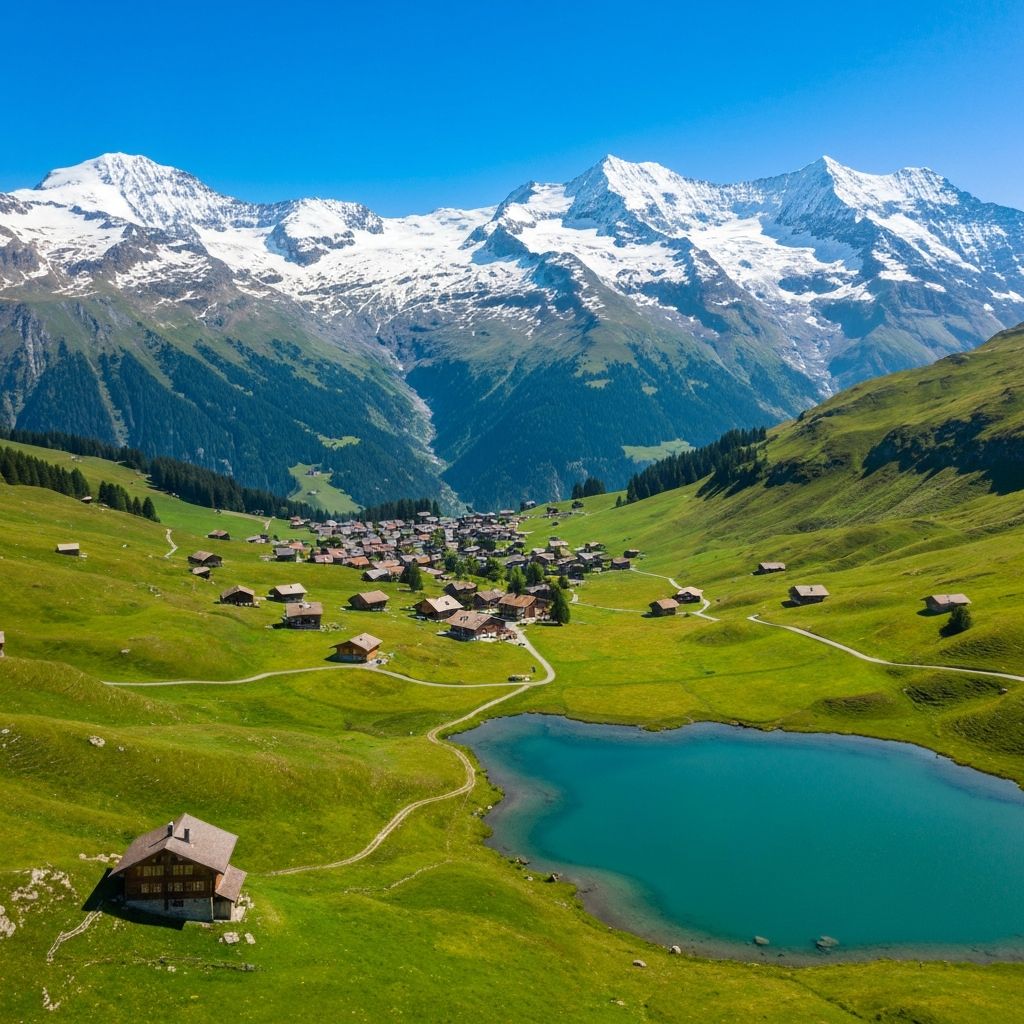Snow covered mountain trails